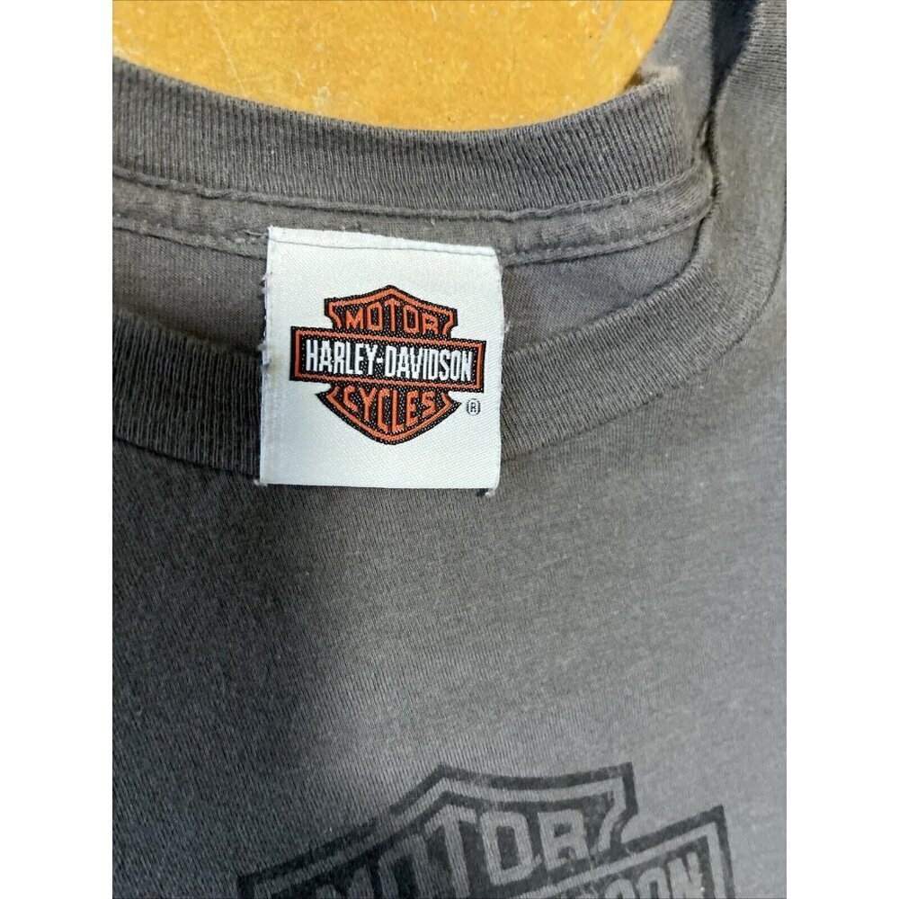 Harley Davidson T-shirt Mens 2XL Grey 2016 HD Savannah GA Timeless Legen… - Picture 6 of 9
